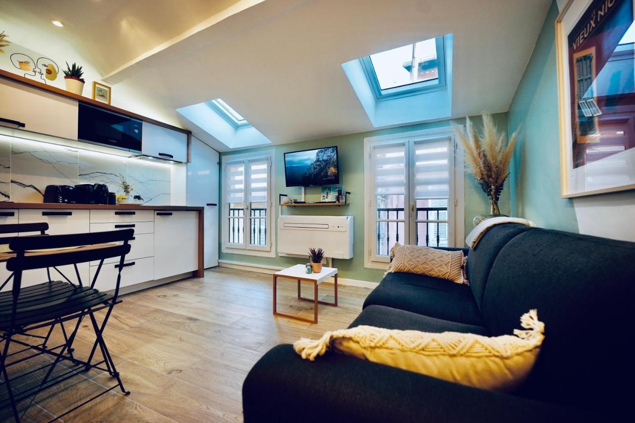 New ! Superbe Studio Vieux Nice - Climatise Dış mekan fotoğraf