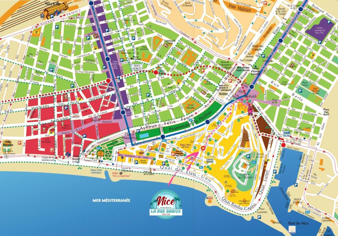 New ! Superbe Studio Vieux Nice - Climatise Dış mekan fotoğraf